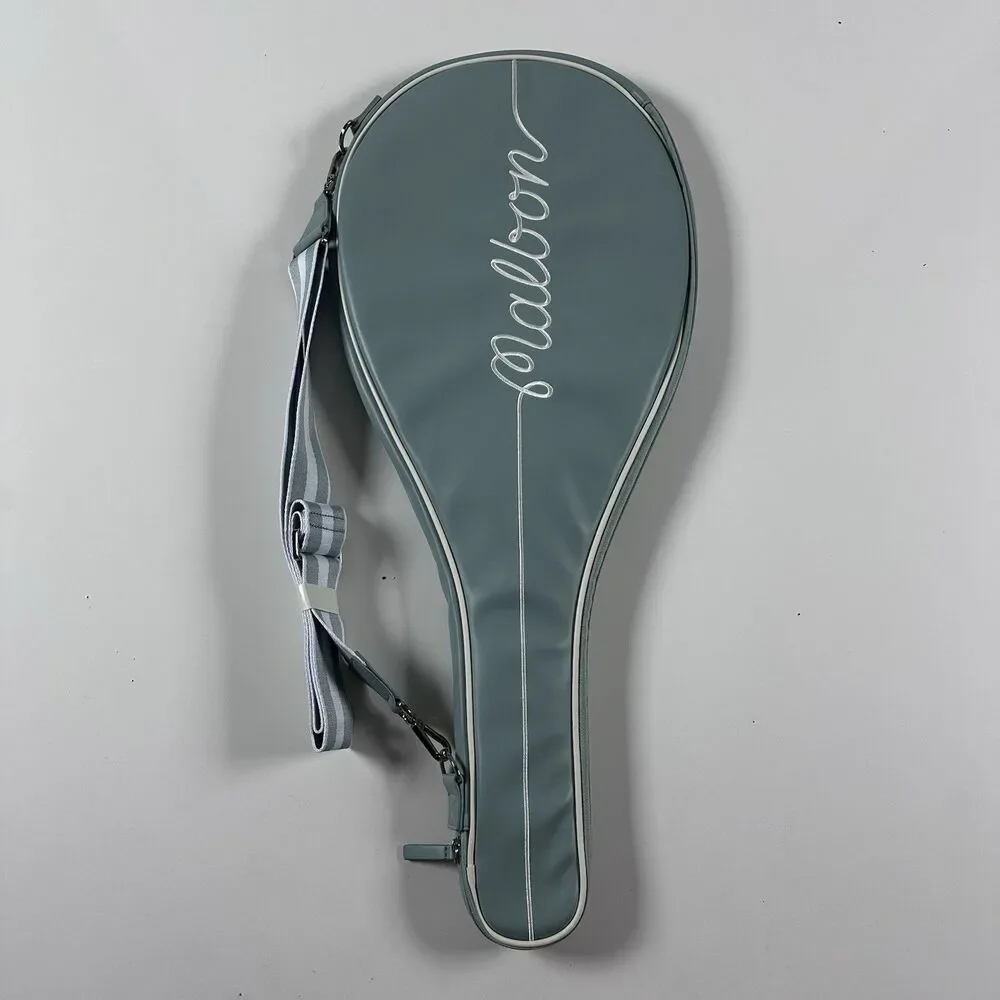 NEW Malbon Golf Paige Contour Tennis Racquet Bag Sky Blue Size OS